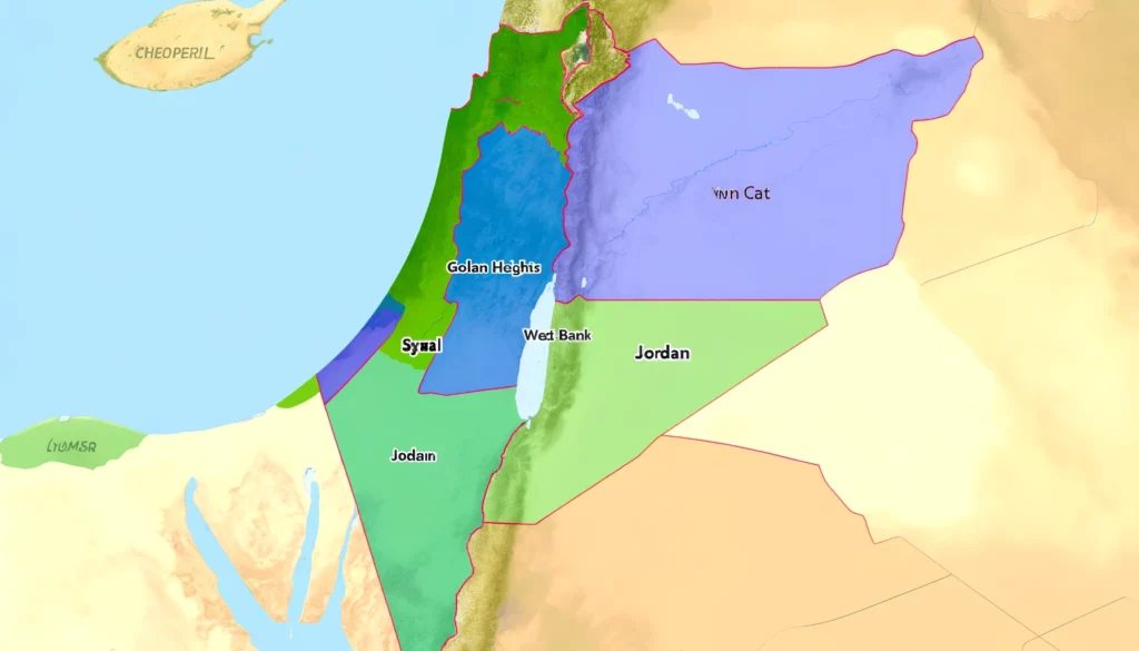 이스라엘 하마스 전쟁 국경